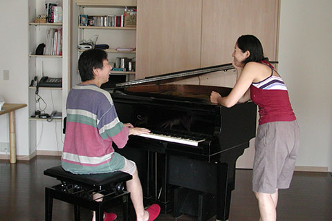 窓を開けっ放しにして、ピアノを弾くことが出来るのは、なによりコーポラティブハウスだったから。