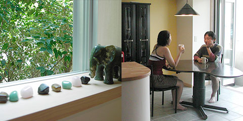 窓・ダイニング